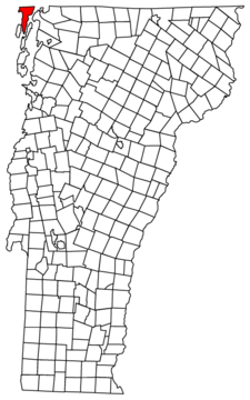 Alburgh Location map