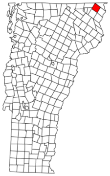 Averill Location map