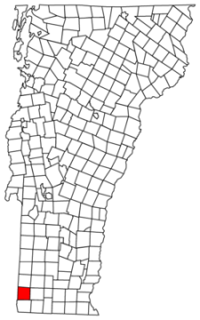 Bennington Location map