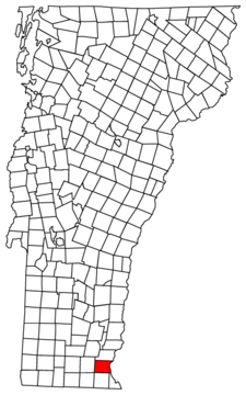 Brattleboro Location map