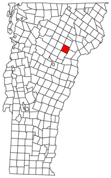 Cabot Location map