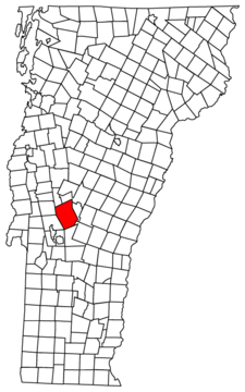 Chittenden Location map