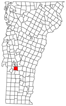 Clarendon Location map