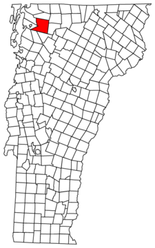 Fairfield Location map