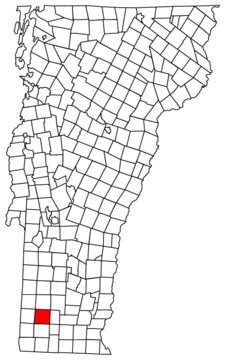 Glastenbury Location map