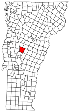 Granville Location map