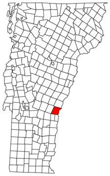 Hartland Location map