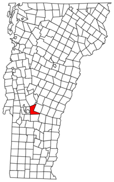 Mendon Location map