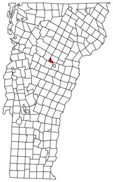 Montpelier Location map