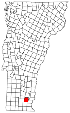 Newfane Location map