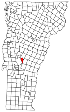 Pittsfield Location map