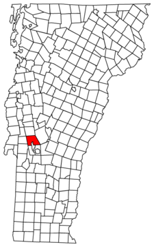 Pittsford Location map