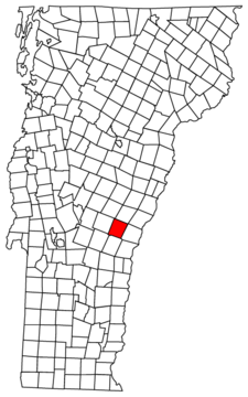 Pomfret Location map