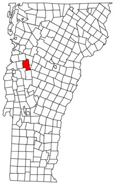 Starksboro Location map