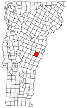 Strafford Location map