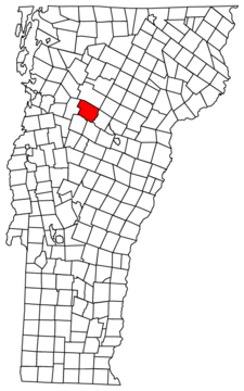 Waterbury Location map