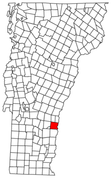 Weathersfield Location map